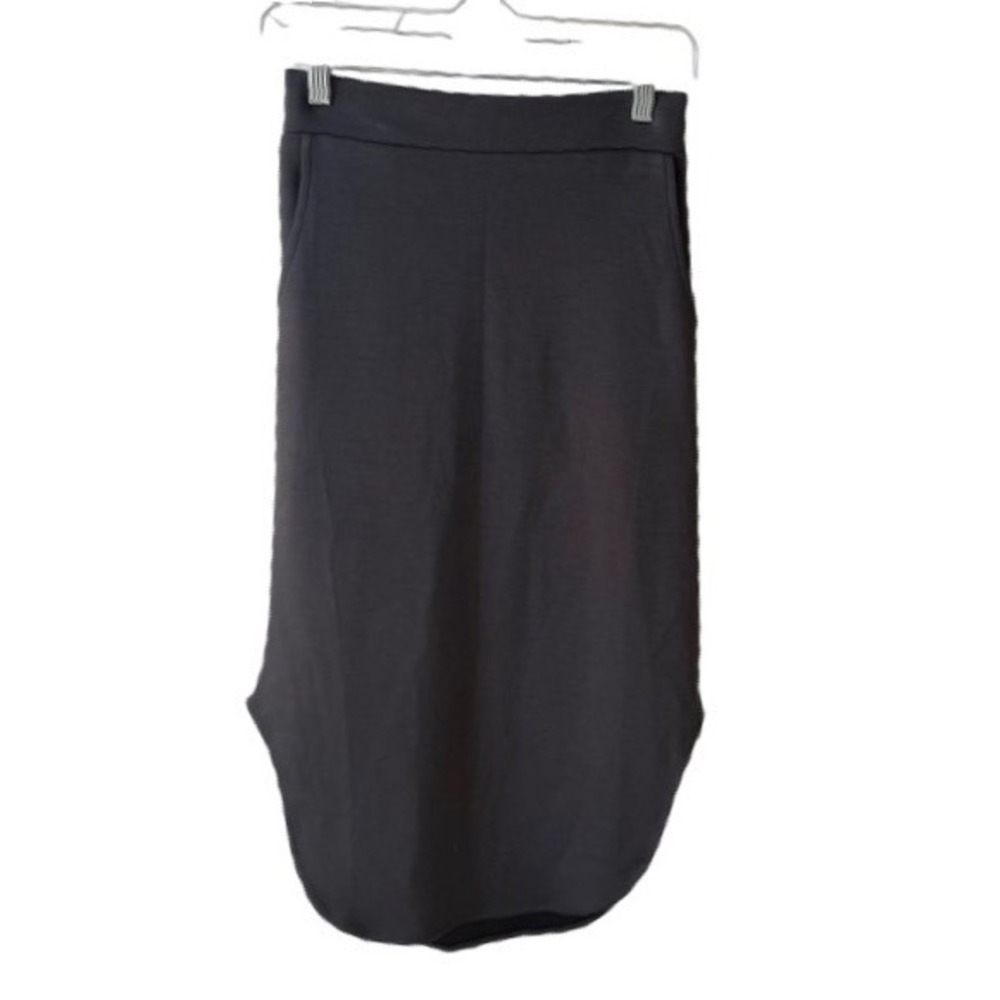 P.CILL The Diana Midi Skirt‎ Gray Butter Modal size XS NWT